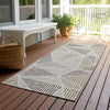 Piper Looms Chantille Geometric ACN618 Brown Area Rug