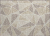 Piper Looms Chantille Geometric ACN618 Brown Area Rug