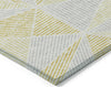 Piper Looms Chantille Geometric ACN618 Gold Area Rug