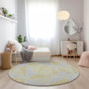 Piper Looms Chantille Geometric ACN618 Gold Area Rug