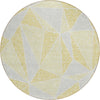 Piper Looms Chantille Geometric ACN618 Gold Area Rug