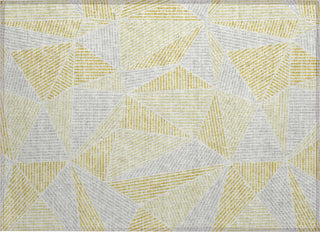 Piper Looms Chantille Geometric ACN618 Gold Area Rug