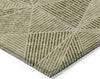 Piper Looms Chantille Geometric ACN618 Khaki Area Rug