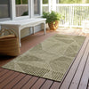 Piper Looms Chantille Geometric ACN618 Khaki Area Rug