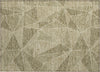 Piper Looms Chantille Geometric ACN618 Khaki Area Rug