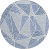 Piper Looms Chantille Geometric ACN618 Navy Area Rug