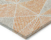 Piper Looms Chantille Geometric ACN618 Orange Area Rug
