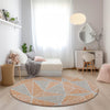 Piper Looms Chantille Geometric ACN618 Orange Area Rug