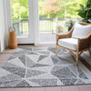 Piper Looms Chantille Geometric ACN618 Pewter Area Rug