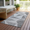 Piper Looms Chantille Geometric ACN618 Pewter Area Rug