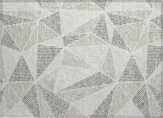 Piper Looms Chantille Geometric ACN618 Taupe Area Rug