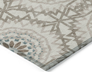 Piper Looms Chantille Circles ACN619 Beige Area Rug