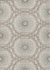 Piper Looms Chantille Circles ACN619 Beige Area Rug