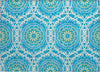 Piper Looms Chantille Circles ACN619 Blue Area Rug