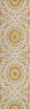 Piper Looms Chantille Circles ACN619 Gold Area Rug