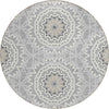 Piper Looms Chantille Circles ACN619 Gray Area Rug