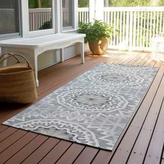 Piper Looms Chantille Circles ACN619 Gray Area Rug