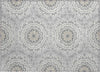 Piper Looms Chantille Circles ACN619 Gray Area Rug