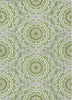 Piper Looms Chantille Circles ACN619 Green Area Rug