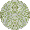 Piper Looms Chantille Circles ACN619 Green Area Rug