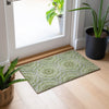 Piper Looms Chantille Circles ACN619 Green Area Rug