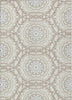 Piper Looms Chantille Circles ACN619 Ivory Area Rug