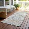 Piper Looms Chantille Circles ACN619 Ivory Area Rug