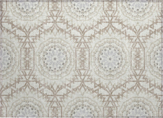 Piper Looms Chantille Circles ACN619 Ivory Area Rug