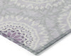 Piper Looms Chantille Circles ACN619 Lilac Area Rug