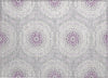 Piper Looms Chantille Circles ACN619 Lilac Area Rug