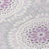 Piper Looms Chantille Circles ACN619 Lilac Area Rug