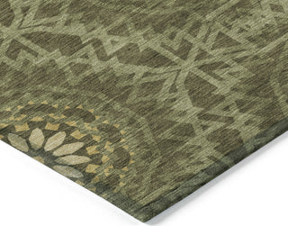 Piper Looms Chantille Circles ACN619 Olive Area Rug