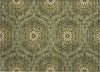Piper Looms Chantille Circles ACN619 Olive Area Rug