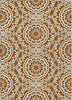 Piper Looms Chantille Circles ACN619 Paprika Area Rug