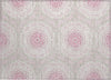 Piper Looms Chantille Circles ACN619 Pink Area Rug