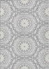 Piper Looms Chantille Circles ACN619 Silver Area Rug