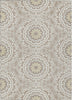 Piper Looms Chantille Circles ACN619 Taupe Area Rug