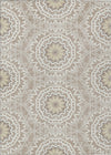 Piper Looms Chantille Circles ACN619 Taupe Area Rug