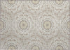 Piper Looms Chantille Circles ACN619 Taupe Area Rug