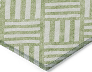 Piper Looms Chantille Squares ACN620 Aloe Area Rug