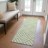 Piper Looms Chantille Squares ACN620 Aloe Area Rug