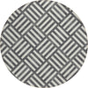 Piper Looms Chantille Squares ACN620 Black Area Rug