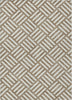 Piper Looms Chantille Squares ACN620 Brown Area Rug