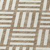 Piper Looms Chantille Squares ACN620 Brown Area Rug