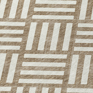 Piper Looms Chantille Squares ACN620 Brown Area Rug