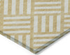 Piper Looms Chantille Squares ACN620 Gold Area Rug