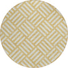 Piper Looms Chantille Squares ACN620 Gold Area Rug