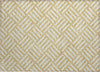 Piper Looms Chantille Squares ACN620 Gold Area Rug