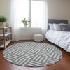 Piper Looms Chantille Squares ACN620 Gray Area Rug