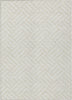 Piper Looms Chantille Squares ACN620 Ivory Area Rug